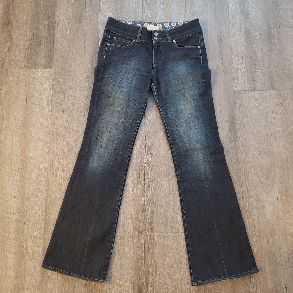 Paige Hidden Hills Women's Y2K Flair legs Premier Jeans Size 28